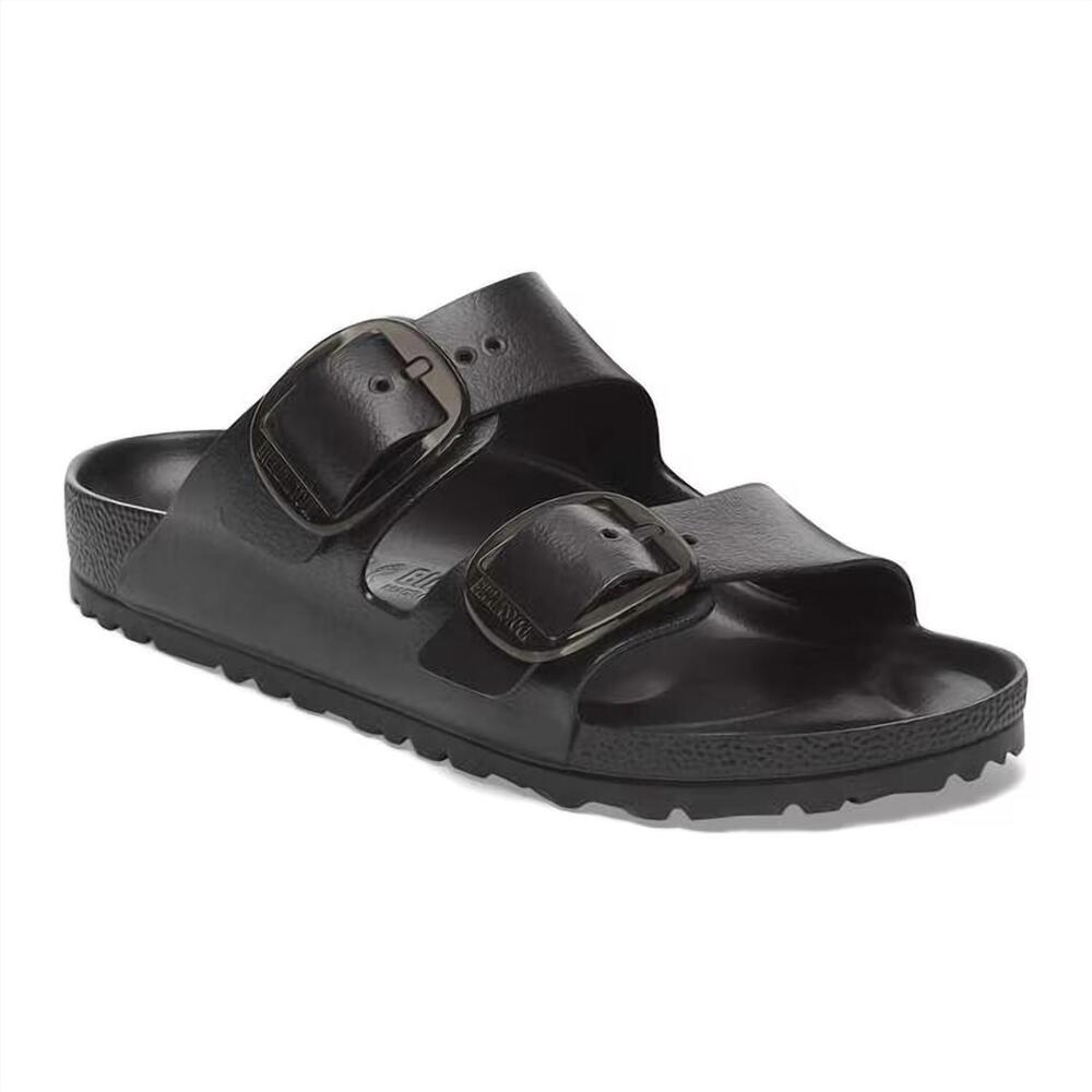 NEW BIRKENSTOCK unisex arizona eva big buckle sandals in black